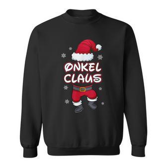 Uncle Claus Christmas Family Partner Look Santa Claus Sweatshirt - Geschenkecke