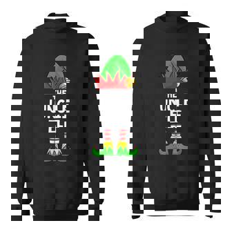 Uncle Elf Matching Family Christmas Men Sweatshirt - Monsterry