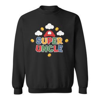 Uncle Gamer Super Uncle Gamerideo Game Uncle Sweatshirt - Geschenkecke