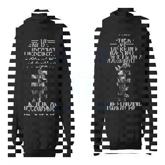 Never Underestimate An Old Lady With a Newfoundland Dog Sweatshirt - Monsterry