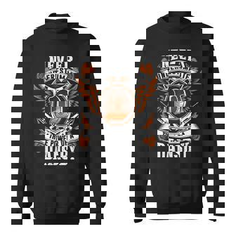 Never Underestimate The Power Of Dansby Dansby Name Sweatshirt - Thegiftio