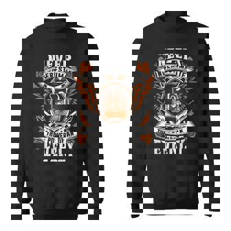 Never Underestimate The Power Of Everly Everly Name Sweatshirt - Thegiftio