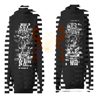 Never Underestimate The Power Of Panda Panda Name Sweatshirt - Thegiftio