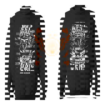 Never Underestimate The Power Of Vernie Vernie Name Sweatshirt - Thegiftio