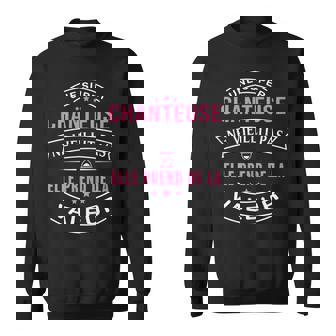 Une Super Chanteuse Neieillit Pas Cadeau Chanteuse Sweater e - Cadeauxyz