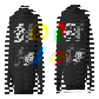 Uno Damen Schwarz S Klassisch U-Ausschnitt Standardlänge Baumwolle 50 Polyester 50 Sweatshirt - Geschenkecke