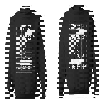 I Use A Pen Not A Pencil Crossword Saying Puzzle Lover Sweatshirt - Monsterry