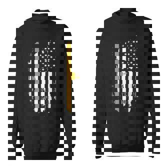 USS Forrestal CV-59 Aircraft Carrier American Flag Sweatshirt - Monsterry