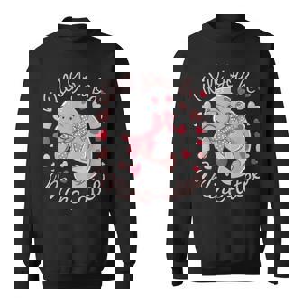 Valentine Mana Cute Animal Hearts Will You Be Mine-A Sweatshirt - Thegiftio UK