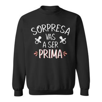 Vas A Ser Prima Sorpresa De Embarazo Para Prima Español Camisa de entrenamiento - Regaloses