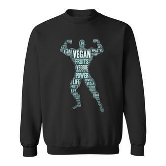 Vegan Powereganer Sweatshirt - Geschenkecke