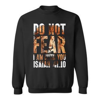 Verset Biblique Chrétien Lion De Juda Jésus Dieu Sweater e - Cadeauxyz