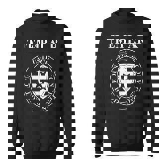 Vertus Templières Des Chevaliers Templiers Bouclier Sweater e - Cadeauxyz