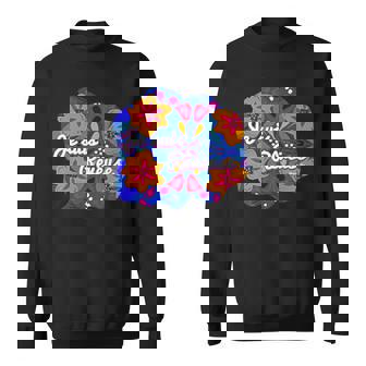 Vibrations Positives Mode Spirituelle Inspirante Sweater e - Cadeauxyz