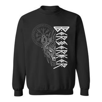 Viking Alhalla Egisor & Odin's Wolf Berserker Sweatshirt - Geschenkecke