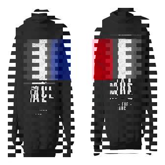 Ville De Maule France Fr Drapeau Français Sweater e - Cadeauxyz