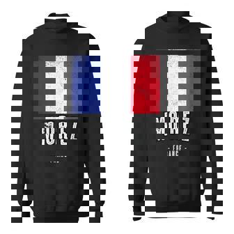 Ville De Morez France Fr Drapeau Français Sweater e - Cadeauxyz