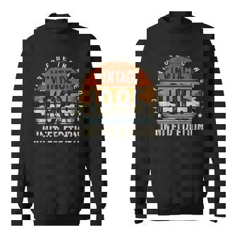 Vintage 1985 Limited Edition 40 Year Old Retro 40Th Birthday Sweatshirt - Thegiftio UK