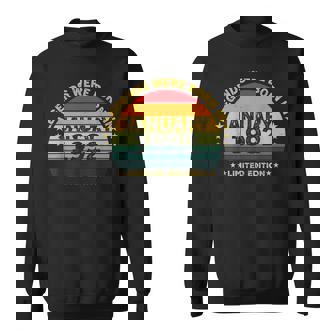 Vintage 33Th Birthday Legends Were Born In January 1992 Sweatshirt | Mazezy