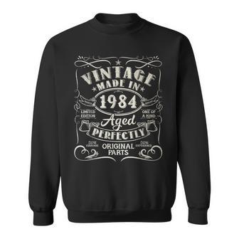 Vintage 41Th Birthday Decorations 1984 41 Birthday Sweatshirt - Thegiftio UK