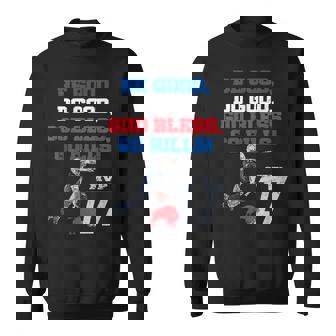 Vintage Be Good Do Good God Bless Go Bills Sweatshirt | Mazezy