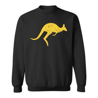 Vintage Kangaroo Australia Aussie Roo Kangaroo Sweatshirt - Thegiftio UK