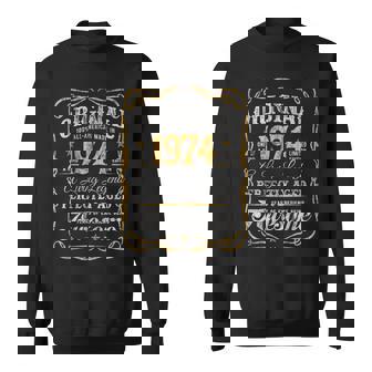 Vintage Legends Born In 1974 Original 51St Birthday Sweatshirt | Mazezy