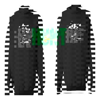 Vintage Let's Hunt Eagles Saying Sweatshirt | Mazezy