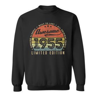 Vintage Limited Edition 1955 Clásico Nacido En 1955 Cumpleaños Camisa de entrenamiento - Regaloses
