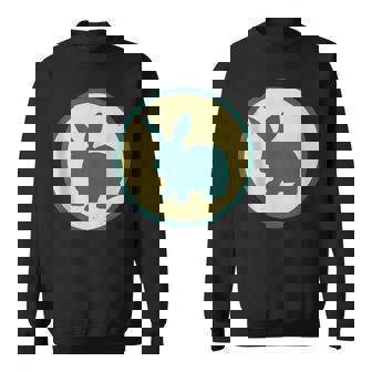 Vintage Rabbit Retro Wild Animal Tank Top Sweatshirt - Monsterry