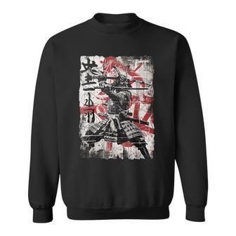 Vintage Samurai Mask Asia Japan Graffiti Tokyo Samurai Sweatshirt - Geschenkecke