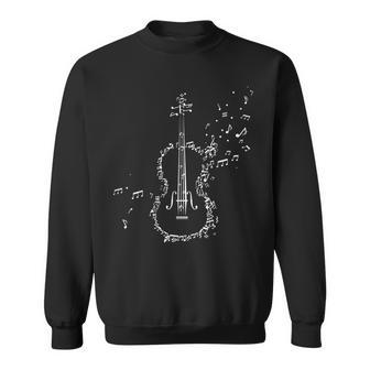 Violin &Iolin Music Notes Musician Sweatshirt - Geschenkecke