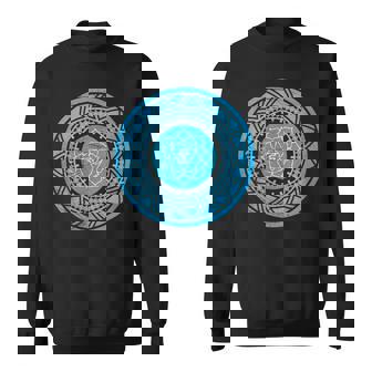 Vishuddha Chakra Yoga Mandala Mantra Psy Hippie DMT LSD Goa Sweatshirt - Monsterry