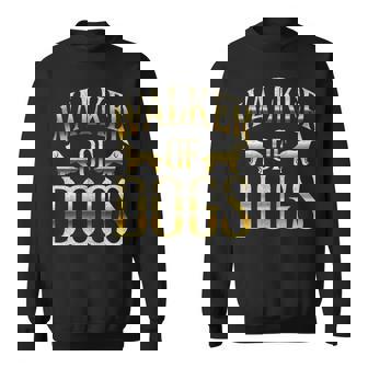 Walker Of Dogs Puppy Owner Dog Walker Premium Sweatshirt - Monsterry