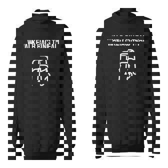 Walker Race Team Old Folks Sweatshirt - Monsterry