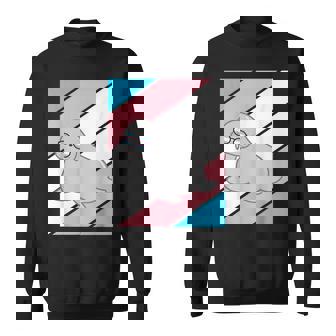 Walrus Pride Transgender Flag LGBTQ Proud Ally Pride Trans Sweatshirt - Monsterry