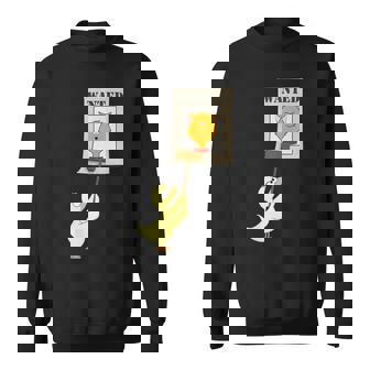 Wanted Amusant Pour Amoureux Des Chats Oiseaux Canards Sweater e - Cadeauxyz