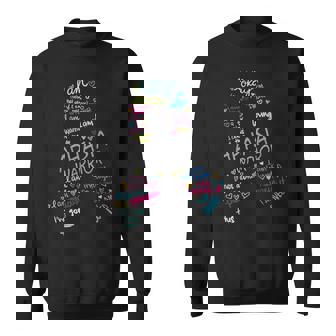 We Wear Gray Ribbon Aphasia Warrior Awareness In June Sweatshirt - Monsterry
