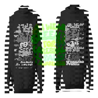 I Wear Green For Cerebral Palsy Awareness Month Sweatshirt - Thegiftio UK
