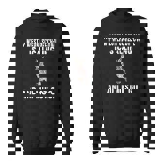 My Western Screech-Owl Is Calling And i Must Go Bird Sweatshirt - Monsterry