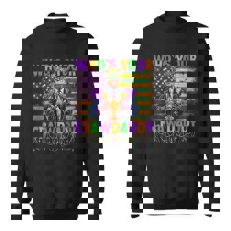 Whos Your Crawdaddy Crawfish Mardi Gras Trump Sweatshirt - Thegiftio