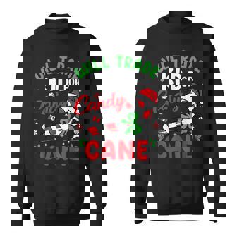 Will Trade Kid For Candy Cane Christmas Holiday Dad Mom Xmas Sweatshirt - Monsterry