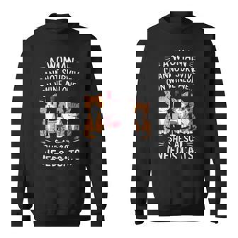 Wine Cat Owner Kitty Meow Alcohol Drinking Winemaker Sweatshirt - Monsterry