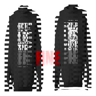 Workout Tshirt Shut Up Legs You'Re Fine Gym Shirt Sweatshirt - Monsterry