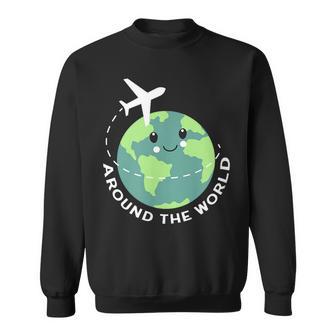 World Travel Around The World Trip Holidays Sweatshirt - Geschenkecke