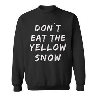 Yellow Snow Ski Snowboard Apres Ski Party Outfit Sweatshirt - Geschenkecke