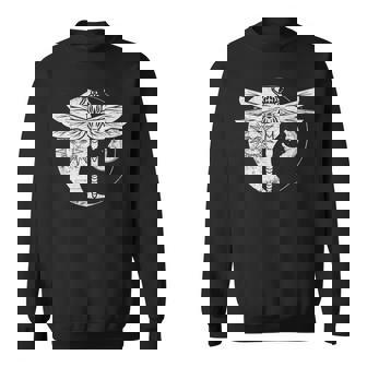 Yin Yang Dragon Fly Soleil Et Lune Hippie Free Spirit Sweater e - Cadeauxyz