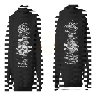 If You’Re Going To Fight Fight Like You’Re The Third Monkey Sweatshirt - Thegiftio UK