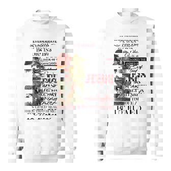1973 A Woman Who Is Daughter Of God Sweatshirt | Mazezy