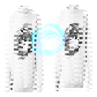 Adorable Dauphin Wildlife Animal Decor Graphic Sweater e - Cadeauxyz